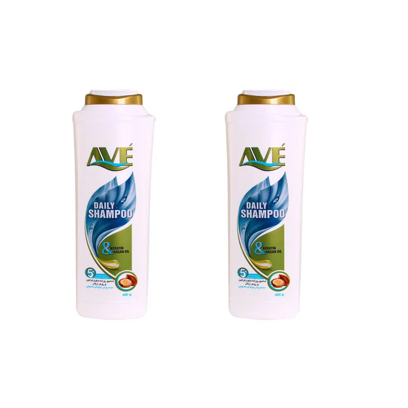 شامپو مو اوه مدل Argan Oil Keratin وزن 400 گرم بسته 2 عددی - تصویر 2