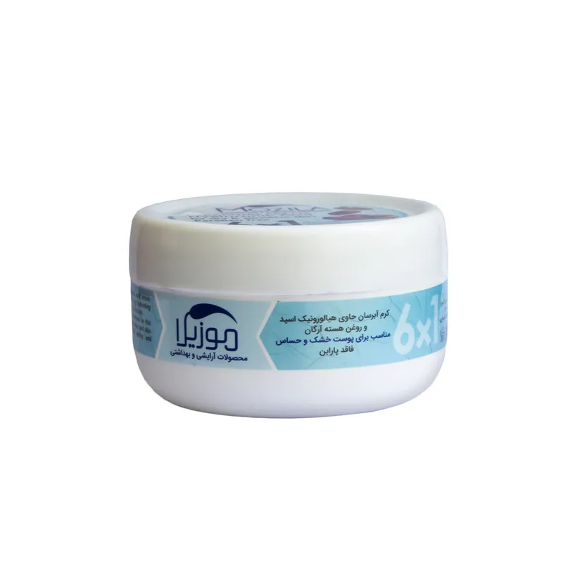 کرم آبرسان موزیلا مدل هیالورونیک اسید و روغن هسته آرگان حجم 200 میلی لیتر - تصویر 2