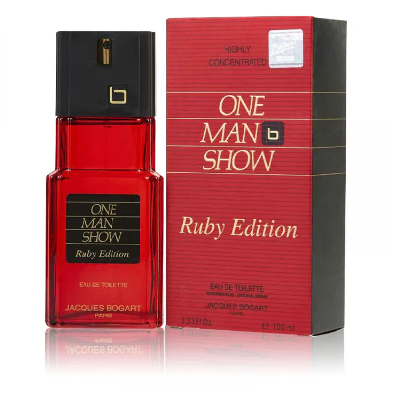 ادو تویلت مردانه ژاک بوگارت مدل One Man Show Ruby Edition حجم 100 میلی لیتر - تصویر 2