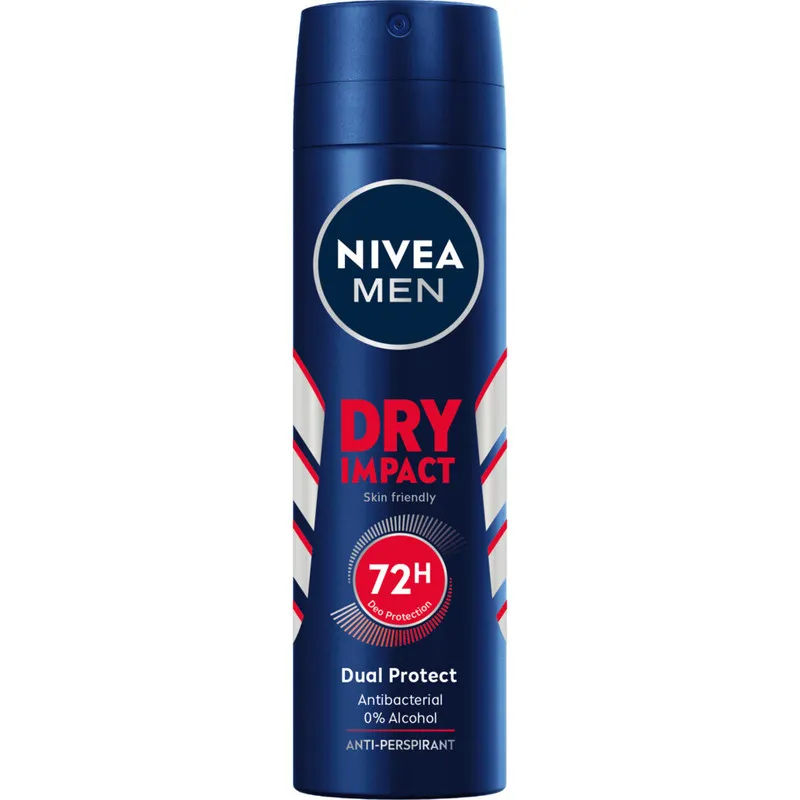 اسپری ضد تعریق مردانه نیوآ مدل DRY IMPACT 72h حجم 150 میلی لیتر - تصویر 2