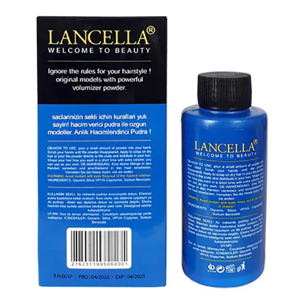 پودر حالت دهنده مو لنسلا مدل Lancella وزن 20 گرم - تصویر 3