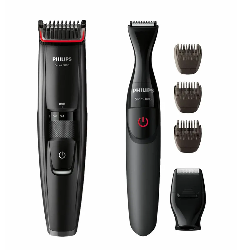 ست اصلاح صورت فیلیپس مدل BT5202/83 به همراه ماشین خط زن فیلیپس مدل MG1100