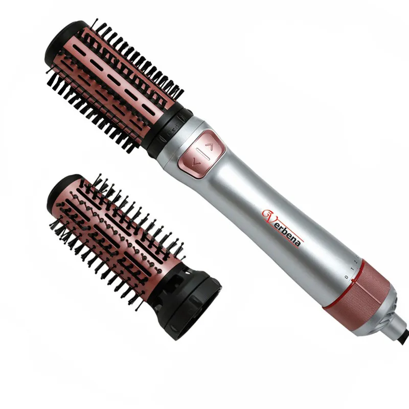 سشوار برس‌دار چرخشی 1000 وات وربنا مدل VR-9915، موتور AC، وزن 150 گرم، المنت سرامیک، دارای سری چرخشی با ویژگی صاف‌کنندگی، با قابلیت باد سرد، فناوری تولید یون - تصویر 3