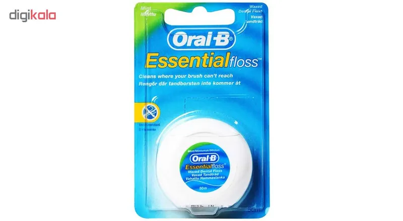 نخ دندان اورال-بی مدل ESSENTIAL FLOSS - UK بسته 2 عددی - تصویر 3