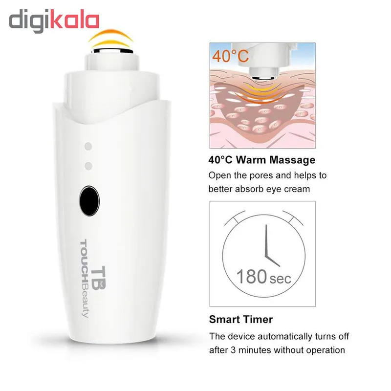 دستگاه سونیک چشم از بین برنده پف و سیاهی زیر چشم تاچ بیوتی مدل TB1188 - تصویر 5