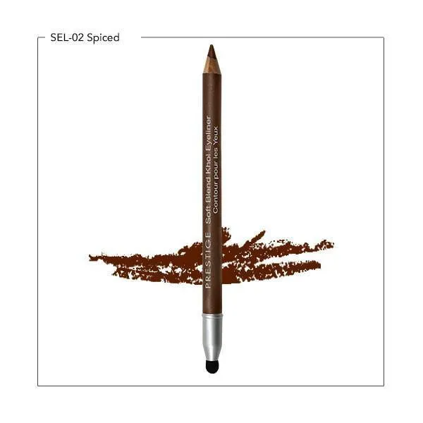 مداد چشم پرستیژ مدل SOFT BLEND KHOL شماره SEL-02 - تصویر 2
