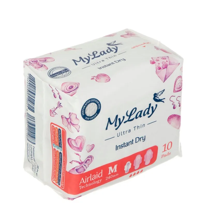 نوار بهداشتی مای لیدی مدل Instant سایز متوسط مجموعه 6 عددی - تصویر 2