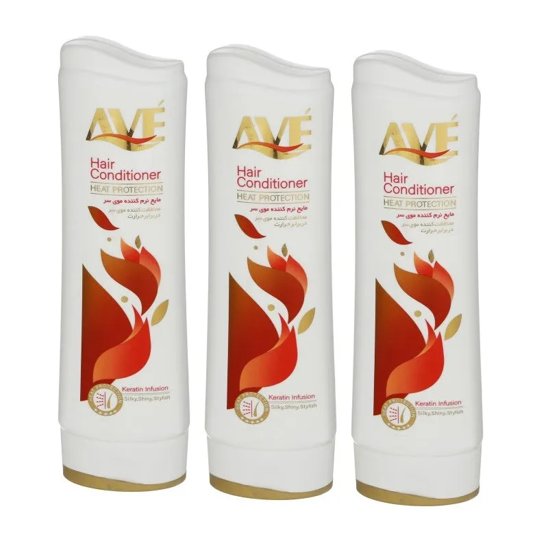 نرم کننده مو اوه مدل Heat Protection حجم 250 میلی لیتر بسته 3 عددی