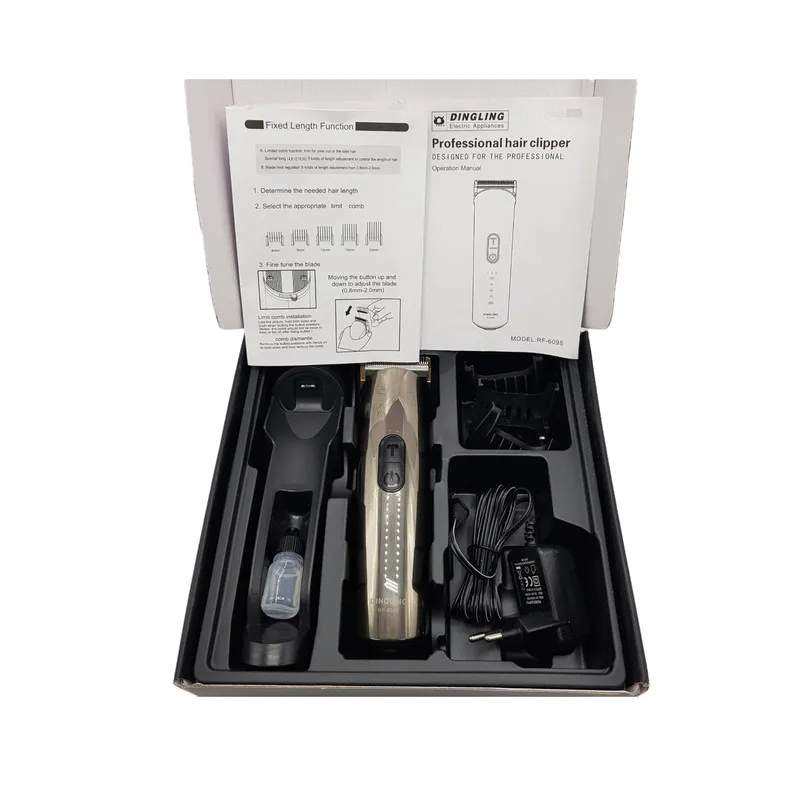 ماشین اصلاح موی سر و صورت دینگ لینگ مدل RF-609S - تصویر 4