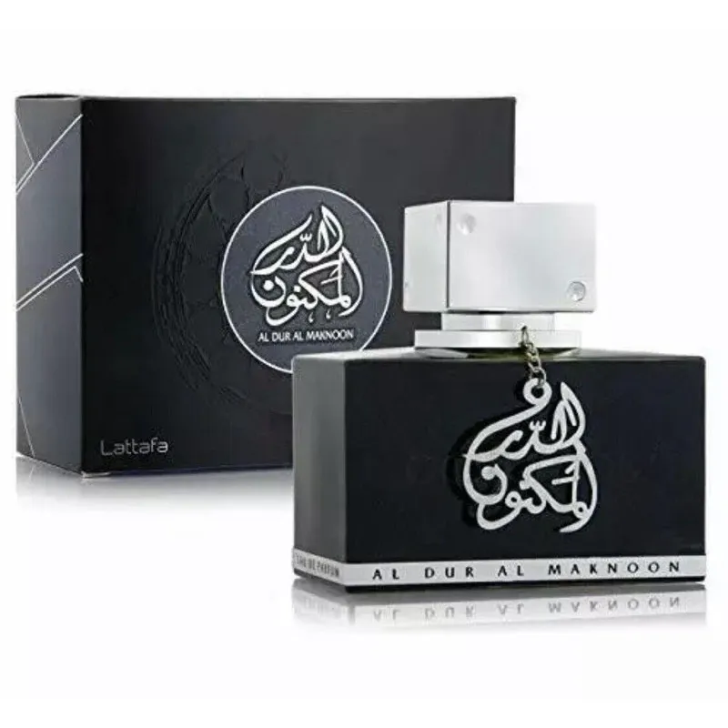 ادو پرفیوم مردانه لطافه مدل al dur al maknoon silver حجم 100 میلی لیتر - تصویر 5