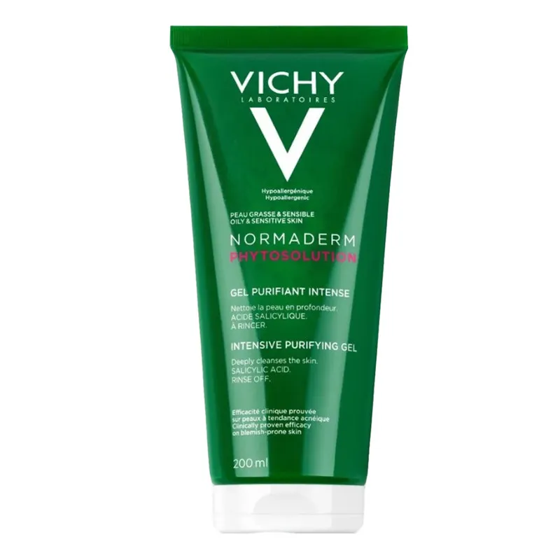 ژل شستشو صورت ویشی مدل Normaderm حجم 200 میلی لیتر - تصویر 2
