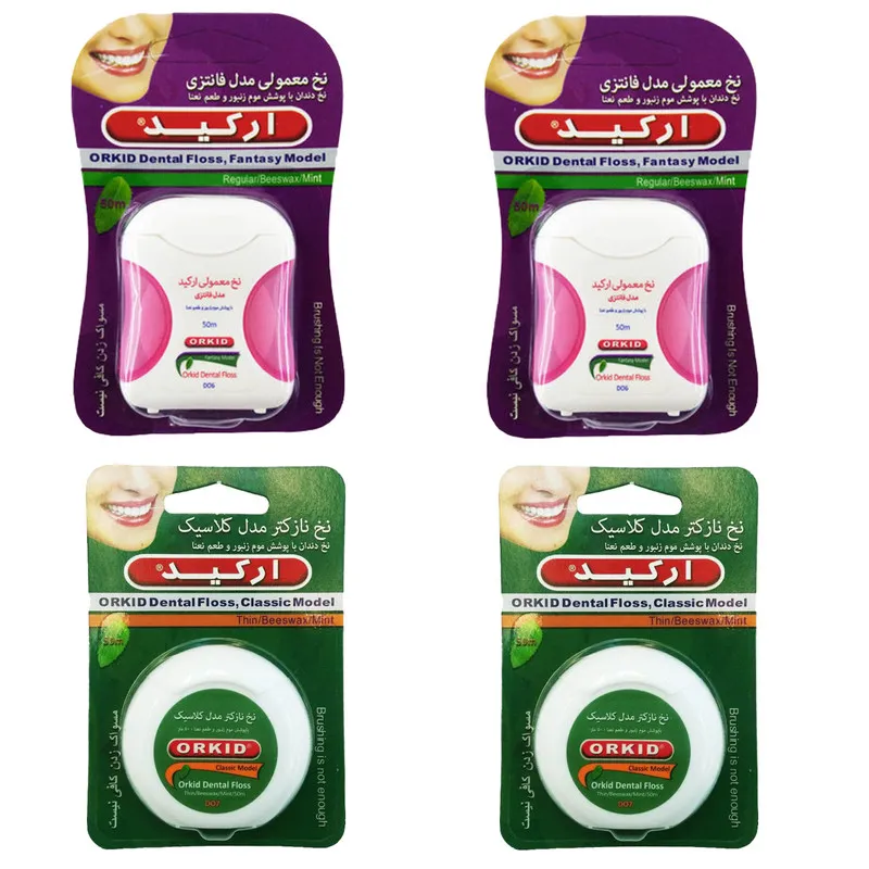 نخ دندان ارکید مدل 2PG مجموعه 4 عددی - تصویر 2
