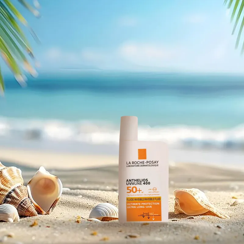 فلویید ضد آفتاب بدون رنگ لاروش پوزای SPF30 مدل Anthelios محافظ UVA ،UVB، مناسب انواع پوست حجم 50 میلیلیتر - تصویر 3