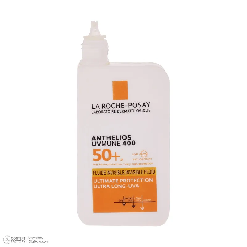 فلویید ضد آفتاب بدون رنگ لاروش پوزای SPF30 مدل Anthelios محافظ UVA ،UVB، مناسب انواع پوست حجم 50 میلیلیتر - تصویر 6