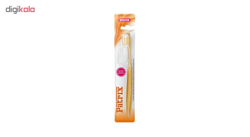 مسواک پاتریکس مدل Ultra Clean با برس متوسط - تصویر 3