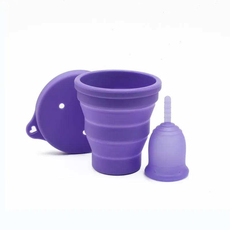 کاپ قاعدگی لیوا فارما سایز متوسط به همراه لیوان کاپ قاعدگی لیوا فارما مدل Mate02 - تصویر 2