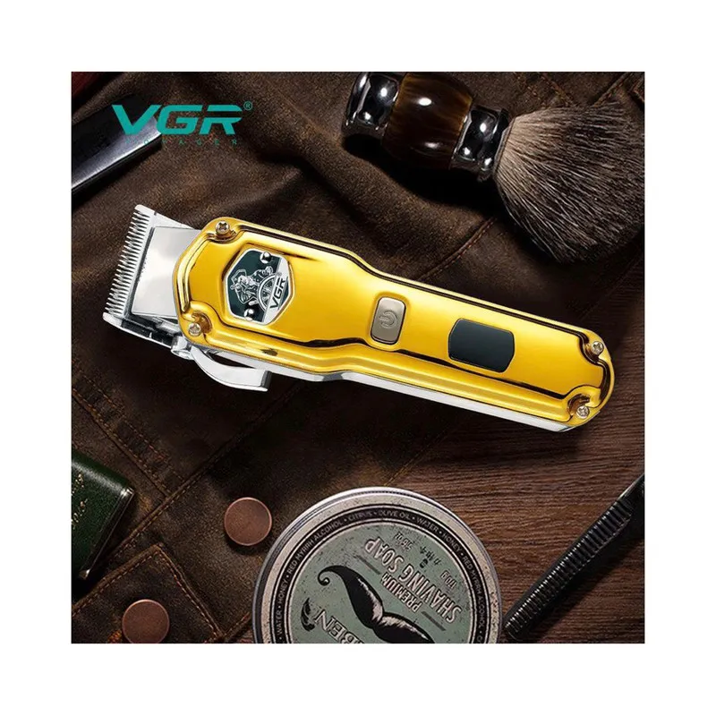 ماشین اصلاح موی سر و صورت وی جی ار مدل V-693 - تصویر 4