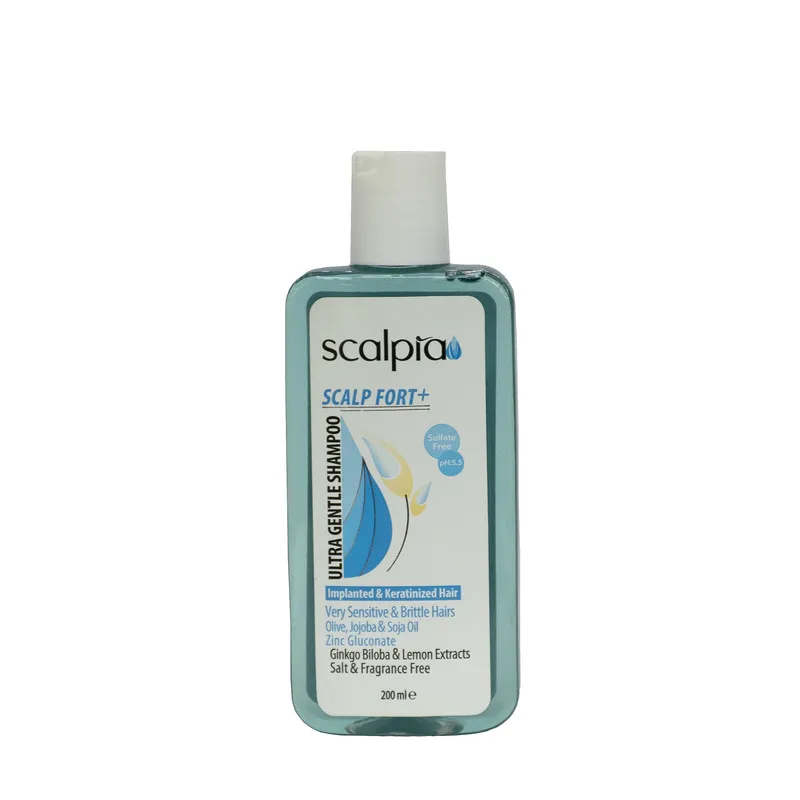 شامپو مو اسکالپیا مدلSCALP FORT+ حجم 200 میلی لیتر