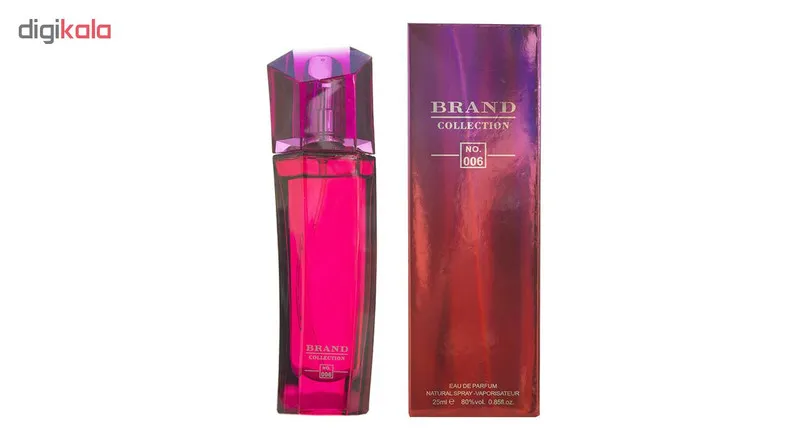 عطر جیبی زنانه برند کالکشن مدل 006 حجم 25 میلی لیتر - تصویر 2