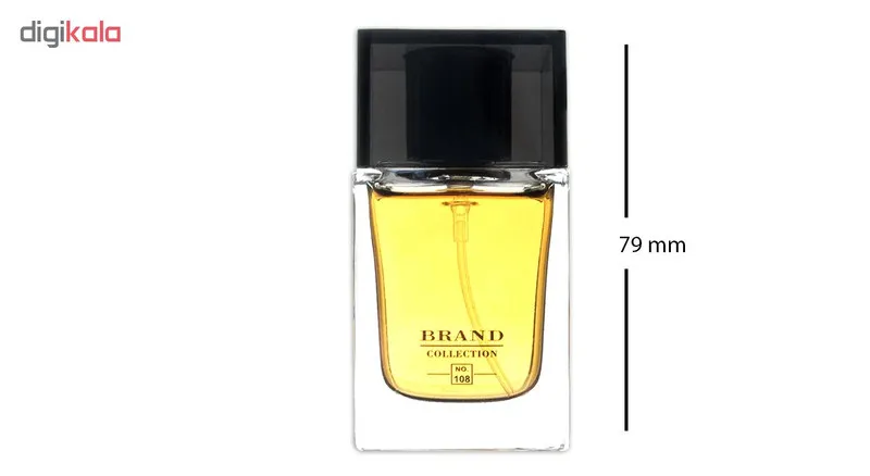 عطر جیبی مردانه برند کالکشن مدل 108 حجم 25 میلی لیتر - تصویر 3