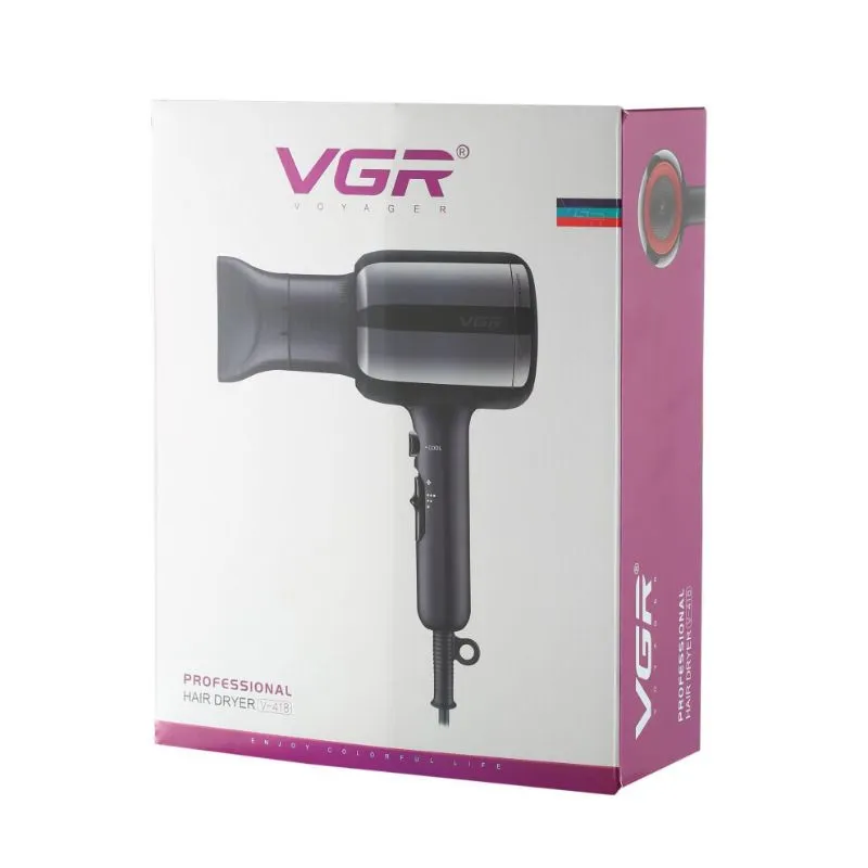 سشوار حرفه ای وی جی ار مدل V-418 - تصویر 2