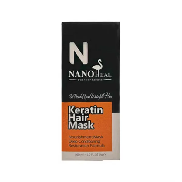 ماسک مو نانو هیل مدل keratin حجم 300 میلی لیتر - تصویر 3