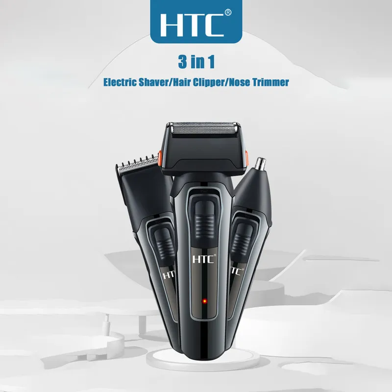 ست ماشین اصلاح موی صورت و بدن اچ تی سی مدل AT-1088 - تصویر 2