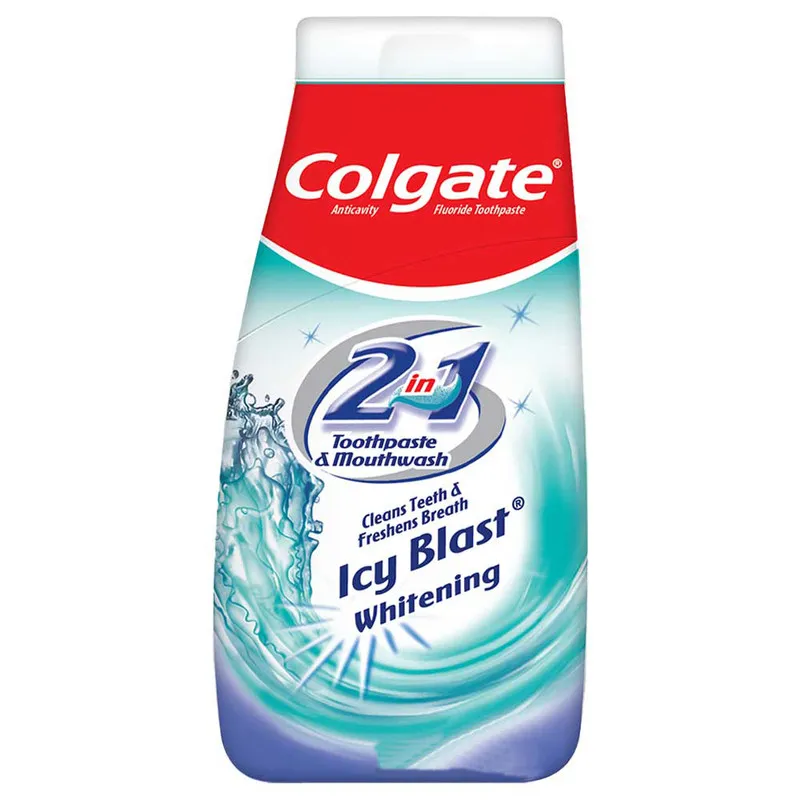 خمیر دندان کلگیت مدل 2in1 Icy Blast حجم 100 میلی لیتر - تصویر 2