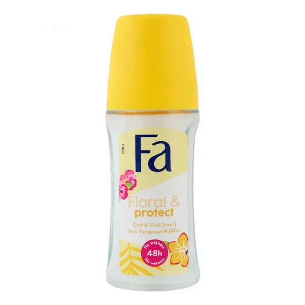 رول ضد تعریق زنانه فا مدل Floral and Protect Orchid Viola Scent حجم 50 میلی لیتر - تصویر 2