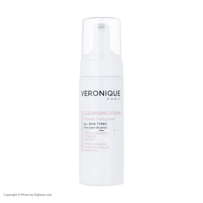 فوم شستشو صورت ورونیک مدل Hypoallergenic حجم 150 میلی لیتر - تصویر 2