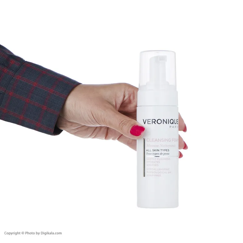 فوم شستشو صورت ورونیک مدل Hypoallergenic حجم 150 میلی لیتر - تصویر 4