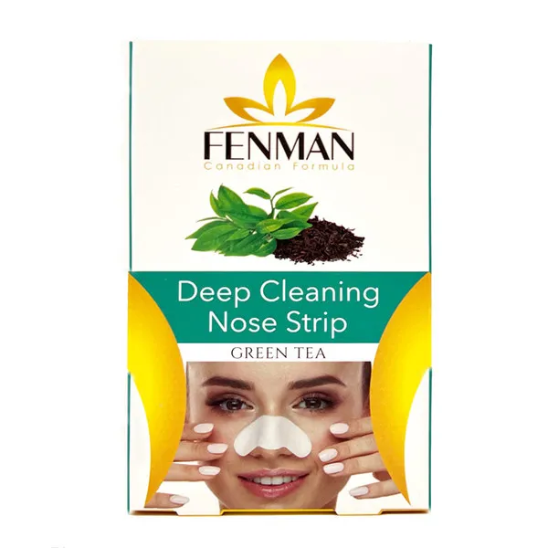 چسب پاک کننده بینی فنمن مدل GreenTea بسته 5 عددی