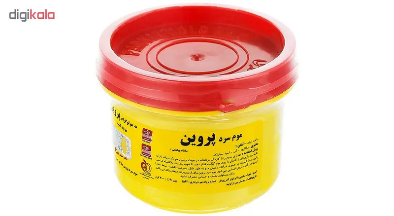 موم سرد پروین مدل HONEY حجم 300 گرم - تصویر 2