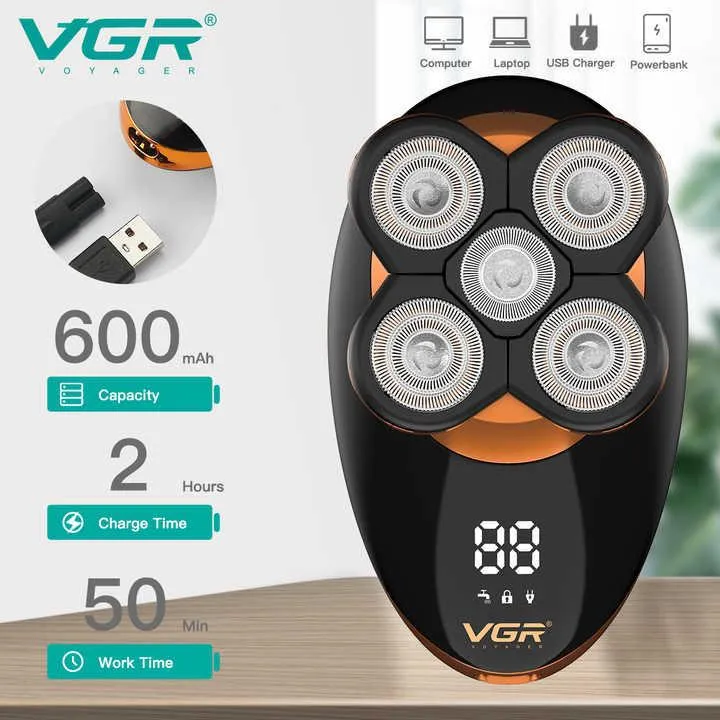 ست ماشین اصلاح موی سر و صورت وی جی ار مدل V-316 - تصویر 2