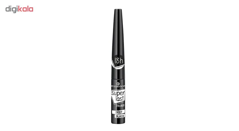 خط چشم مایع اسنس سری Super Last مدل Deep Black - تصویر 2