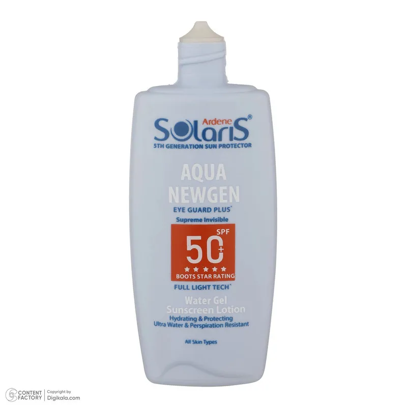 لوسیون ضدآفتاب آردن سولاریس مدل AQUA NEWGEN، حجم 100 میلیلیتر - تصویر 5