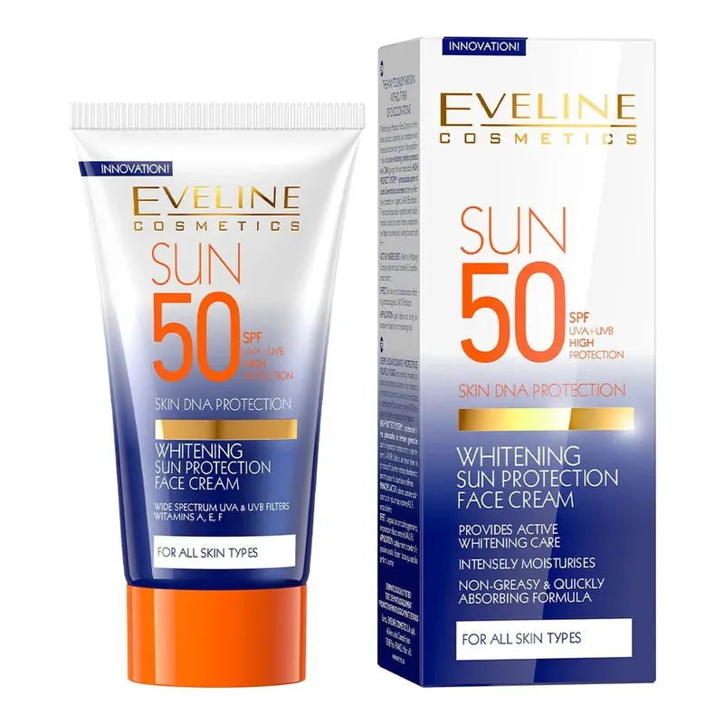 کرم ضد آفتاب اولاین سری 50 مدل WHITENING حجم 50 میلی لیتر - تصویر 3