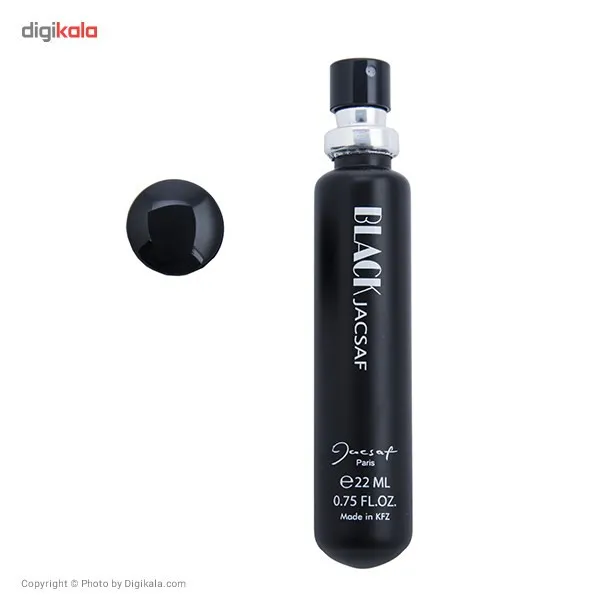 عطر جیبی مردانه ژک ساف مدل بلک حجم 22 میلی لیتر - تصویر 3