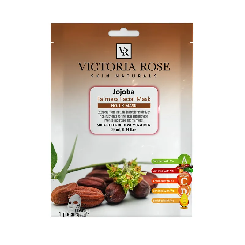 ماسک صورت ویکتوریا رز مدل Jojoba حجم 25 میلی لیتر بسته 10 عددی