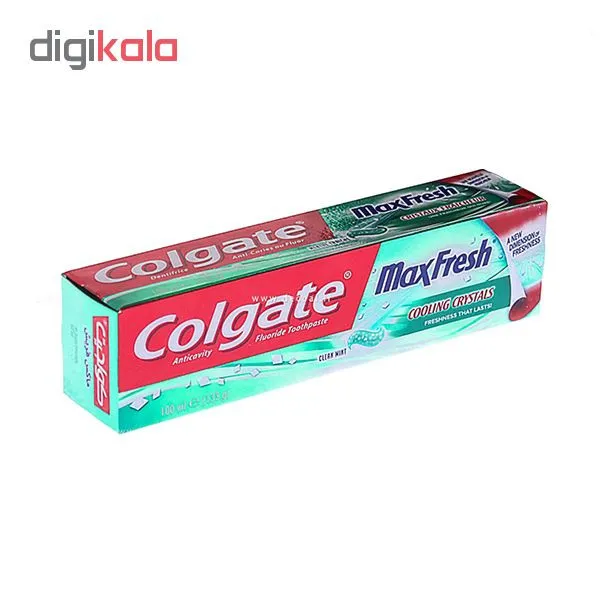 خمیر دندان کلگیت مدل Max Fresh Green حجم 100 میلی لیتر - تصویر 2
