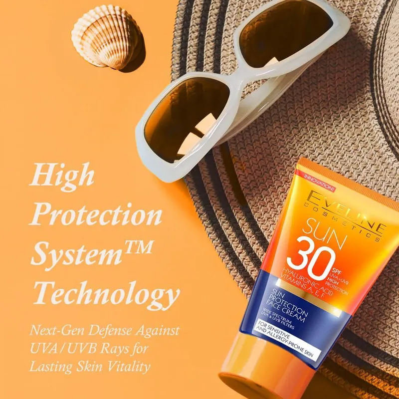 کرم ضد آفتاب اولاین مدل Sun 30 حجم 50 میلی لیتر - تصویر 3