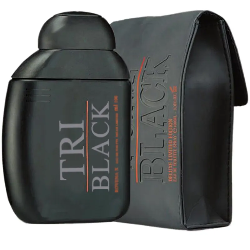 ادو تویلت مردانه ترای مدل BLACK حجم 100 میلی لیتر - تصویر 2