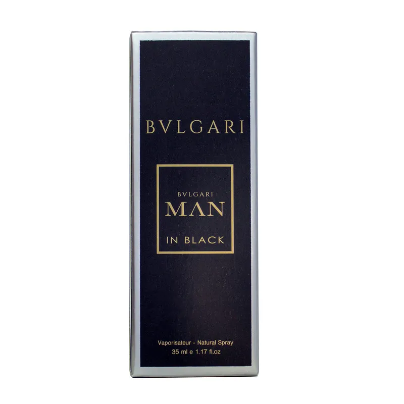 عطر جیبی مردانه پرستیژ مدل Bvlgari Man In Black  حجم 35 میلی لیتر - تصویر 2