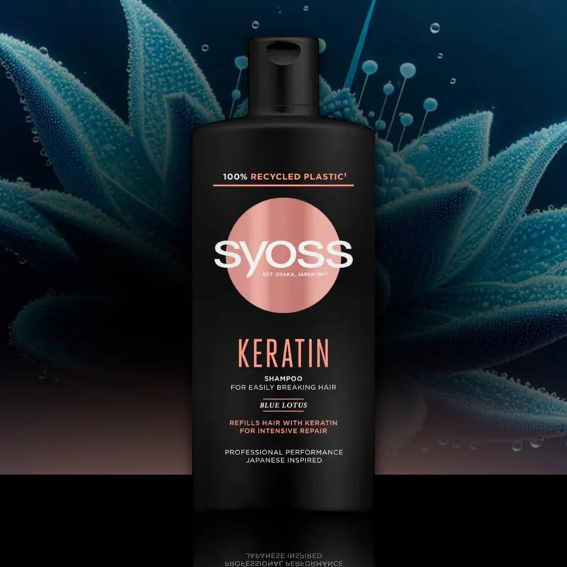 شامپو مو سایوس مدل keratin حجم 440 میلی لیتر - تصویر 2