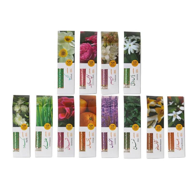 عطر جیبی مرهم طبیب مدل 11011070 حجم 1میلی لیتر بسته 12 عددی - تصویر 5