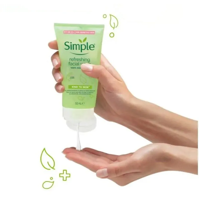 ژل شستوشوی صورت سیمپل مدل Refreshing حجم 150 میلیلیتر - تصویر 3