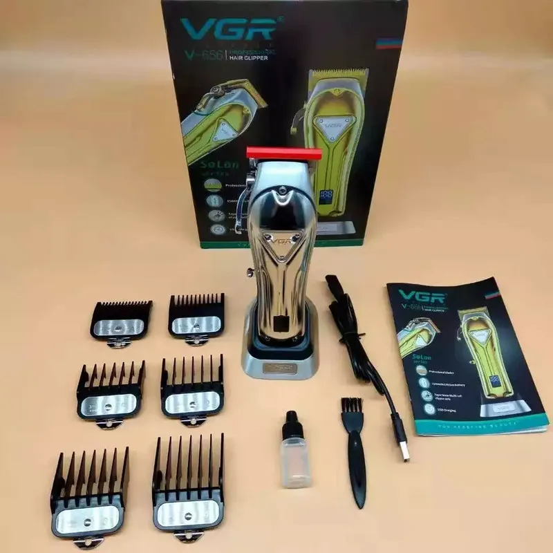 ماشین اصلاح موی سر و صورت وی جی ار مدل v-656 - تصویر 6