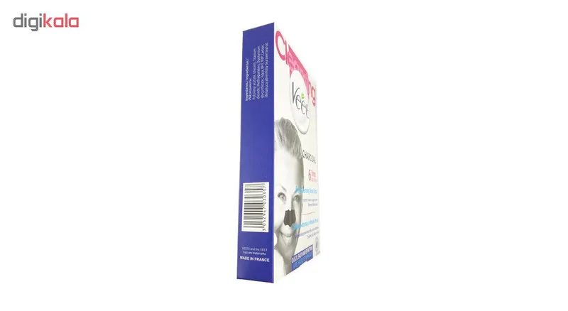 چسب پاک کننده بینی ویت مدل Charcoal بسته 6 عددی - تصویر 2
