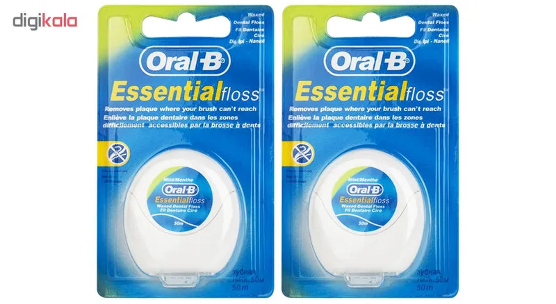 نخ دندان اورال-بی مدل Essential Floss - UK بسته 2 عددی - تصویر 2