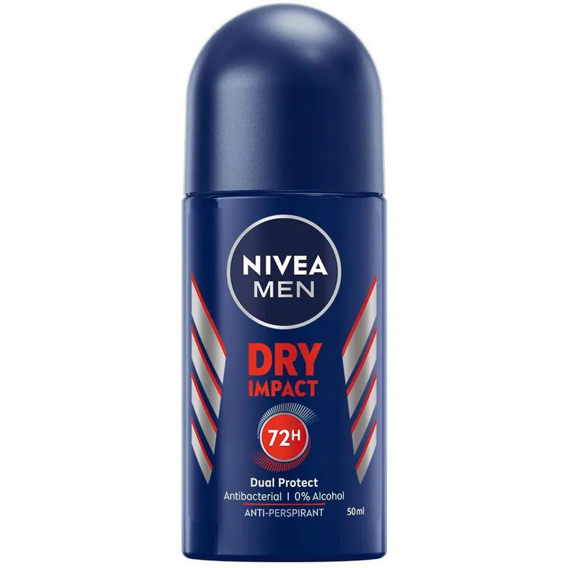 رول ضد تعریق مردانه نیوآ مدل Dry Impact 72H Dual Protect حجم 50 میلی لیتر - تصویر 2